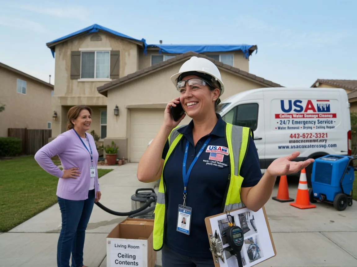 Ceiling Water Damage Restoration Murrieta, CA FAQs